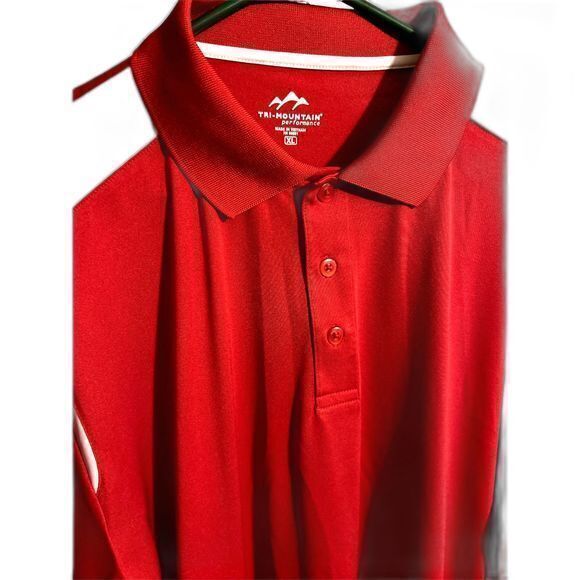 Tri-Mountain Performance Polo Shirt, Mens‎ Moisture Wicking size xl - Picture 1 of 4